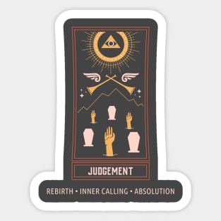 Judgement, Rebirth, Inner Calling, Absolution Sticker